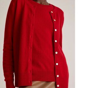 Quince Cashmere Cardigan Sweater (Outside only)